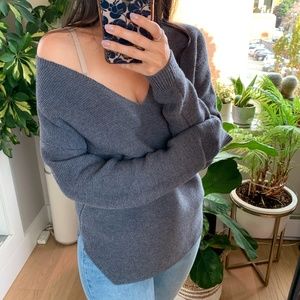 Wilfred Merino Wool Grey Sweater Size Small